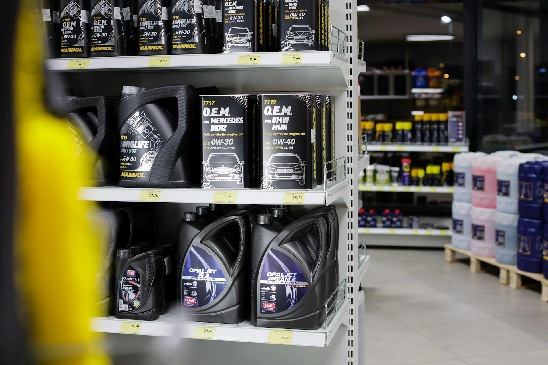 High quality industrial lubricants background